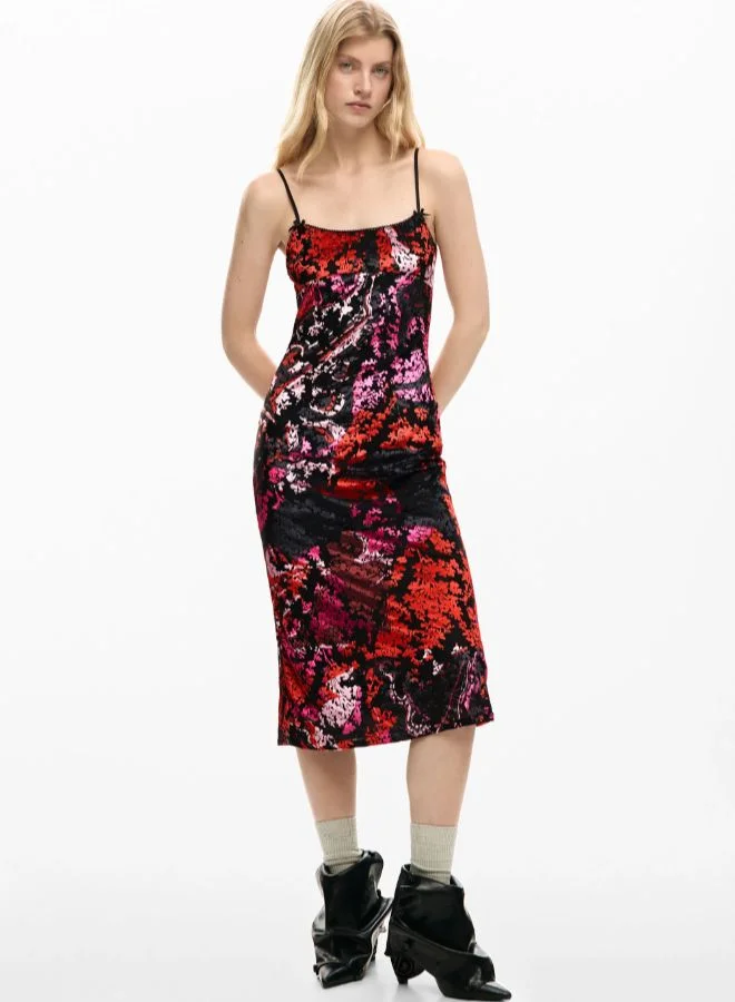 Desigual Black 2-in-1 dress designed by mr. christian lacroix for Women | Best Price UAE